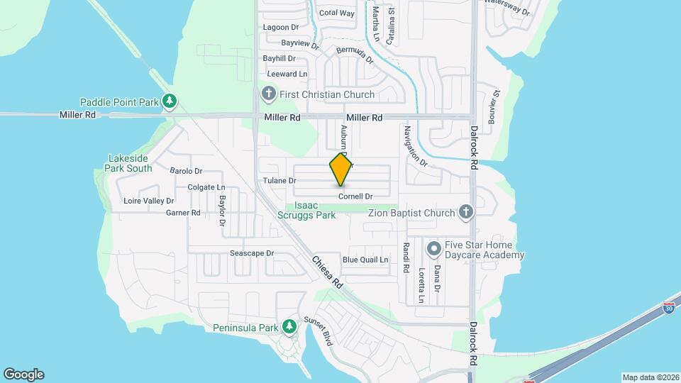 7809 Cornell Dr Map and Location Details