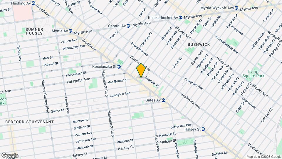 1049 Greene Ave Map and Location Details