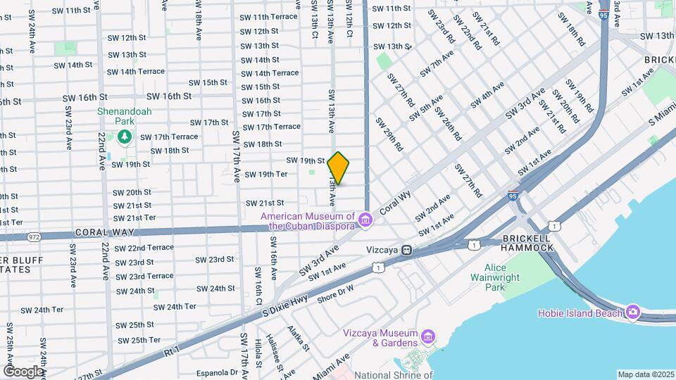 2001 SW 13th Ave Map and Location Details