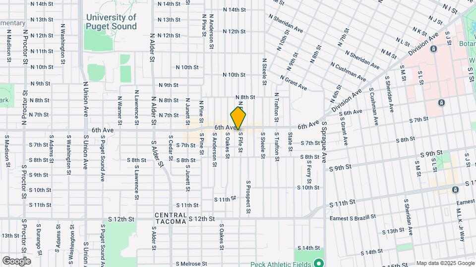 608 S Fife St Map and Location Details