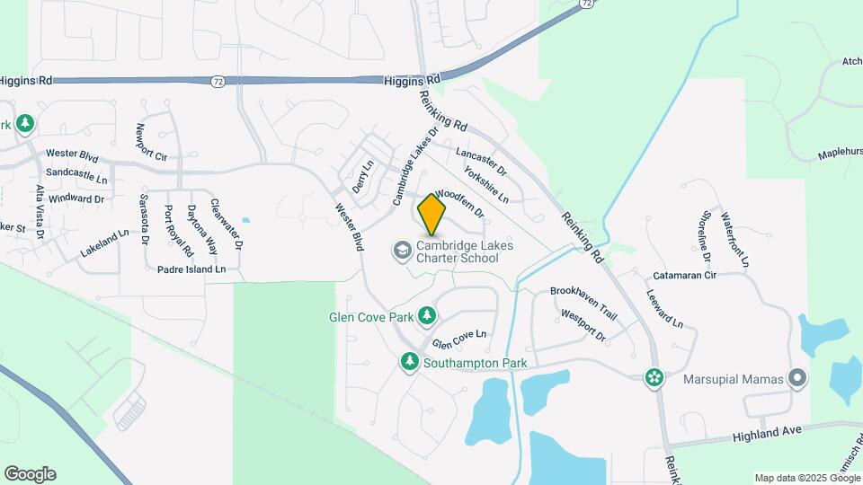1136 Larkspur Ct Map and Location Details