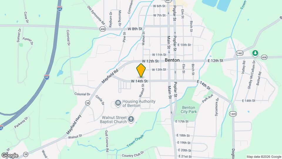 306 W 14th St Map and Location Details