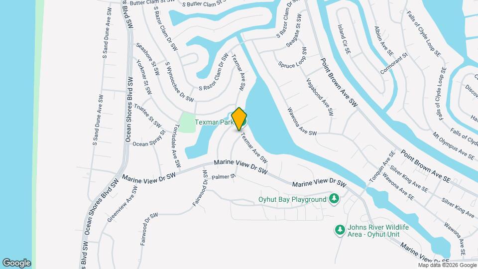 905 Pacific Surf Ave SW Map and Location Details