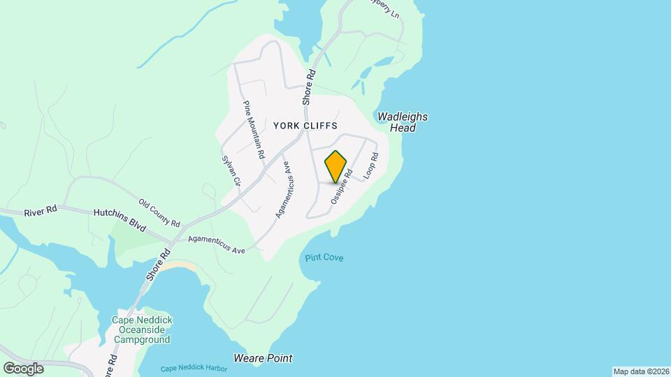 32 Ossipee Rd Map and Location Details