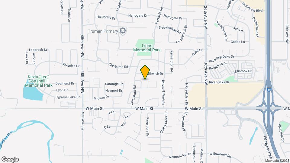 316 Town Park Rd Map and Location Details