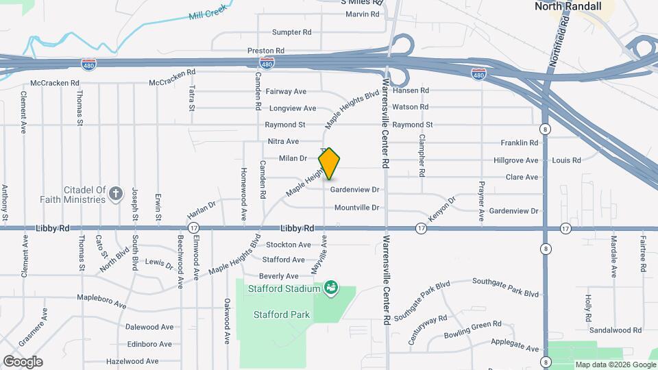 19807 Gardenview Dr Mapa y Detalles de la Ubicación