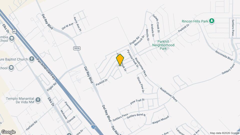 4550 Hillsboro Loop Map and Location Details