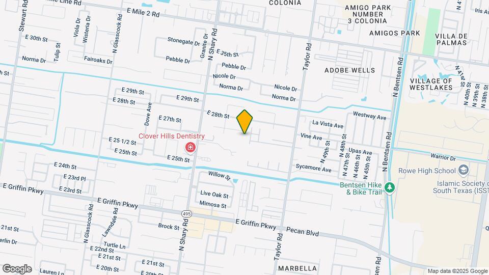2709 Harmony St Map and Location Details
