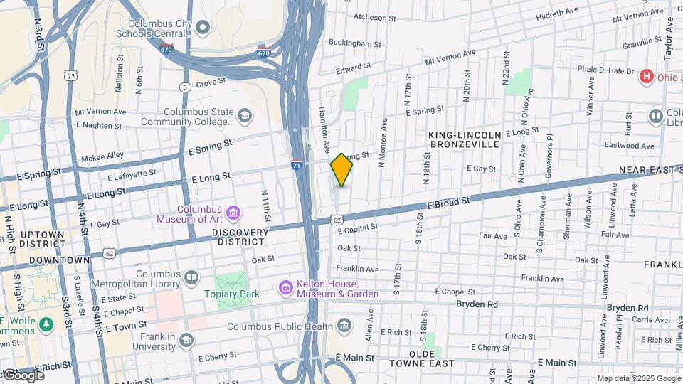 50 Hamilton Park Map and Location Details