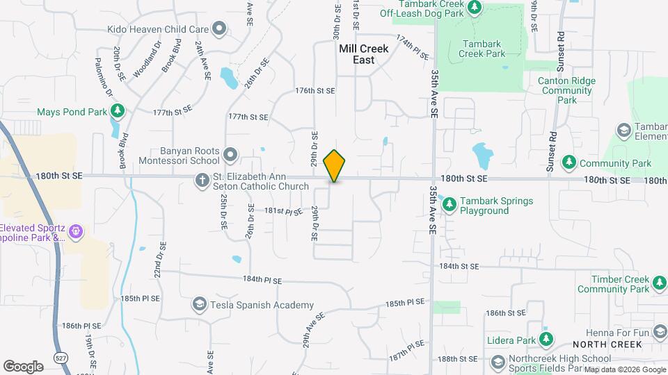 18017 30th Ave SE Map and Location Details