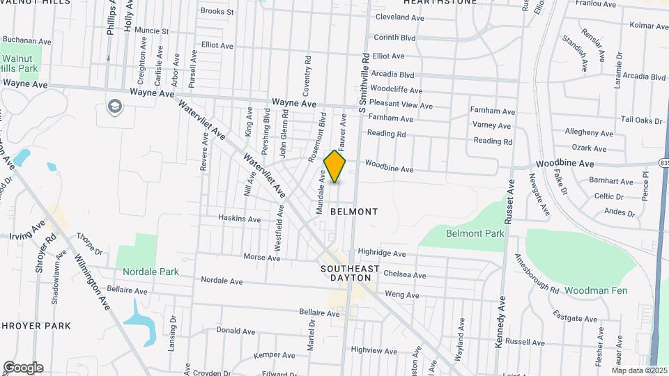 2251 Fauver Ave Map and Location Details