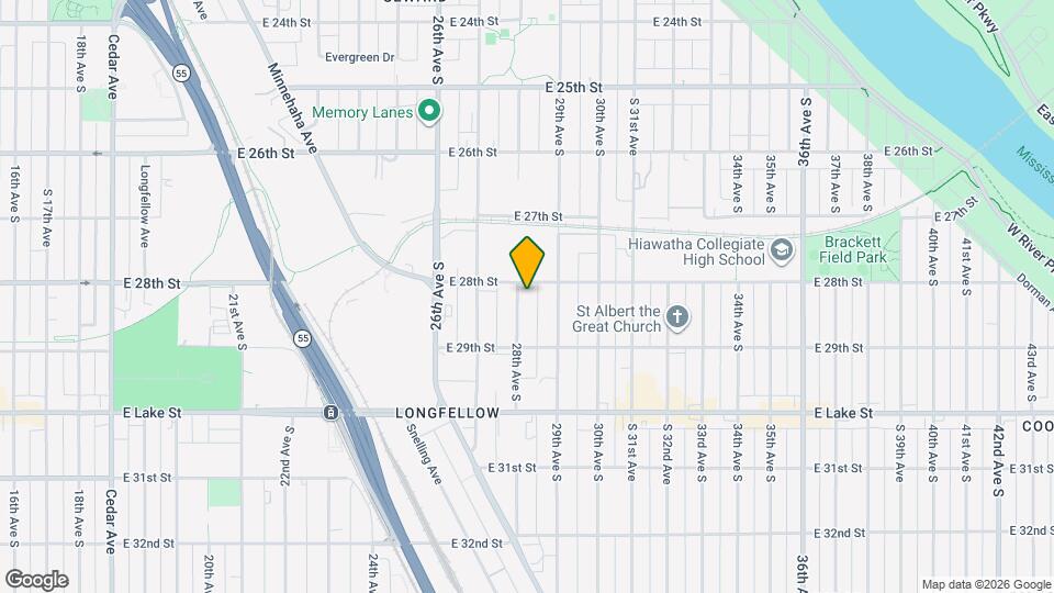 2805 28th Ave S, Unit Apt 2 Map and Location Details