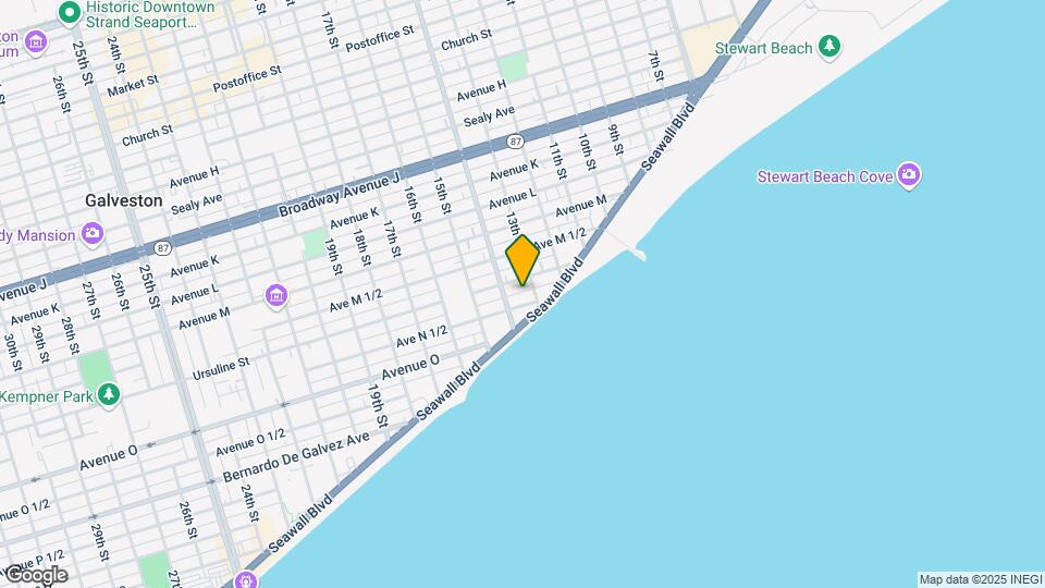 1310 Avenue N 1/2 Mapa y Detalles de la Ubicación
