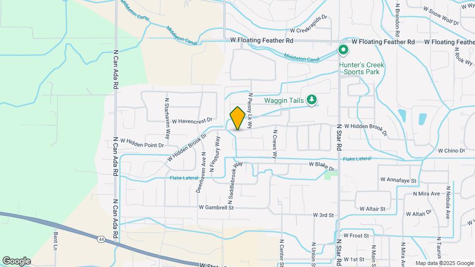 11922 W Box Canyon St Map and Location Details