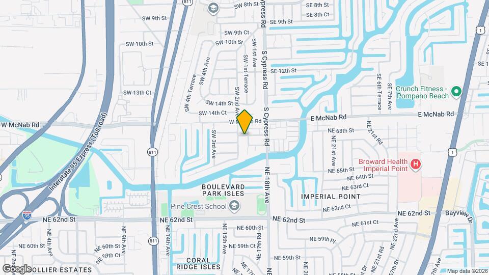 1601 SW 1st Terrace Map and Location Details