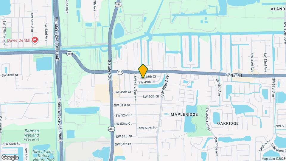 4285 SW 49th St Map and Location Details