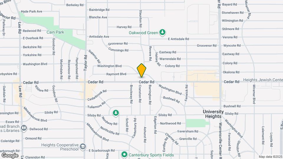 13677 Cedar Rd Map and Location Details