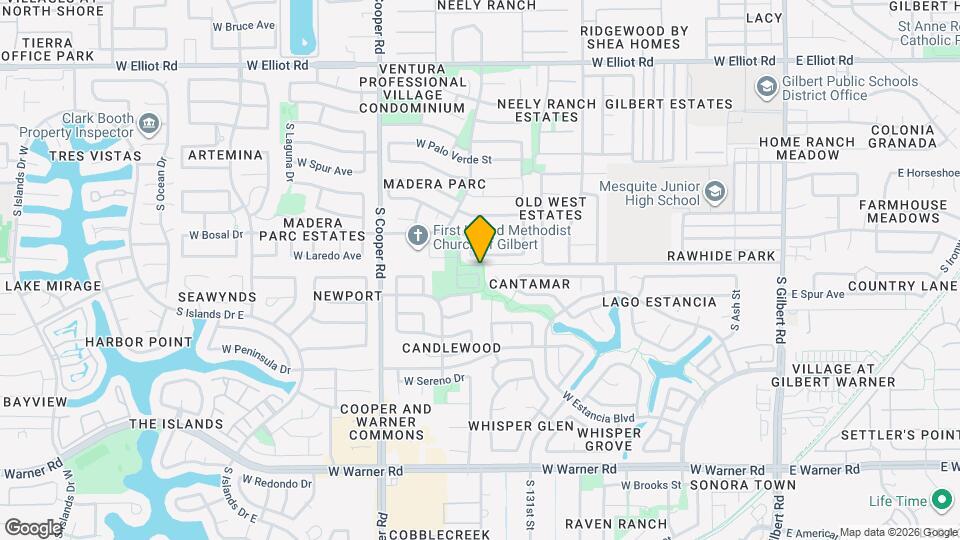 614 W Hackamore Ave Mapa y Detalles de la Ubicación