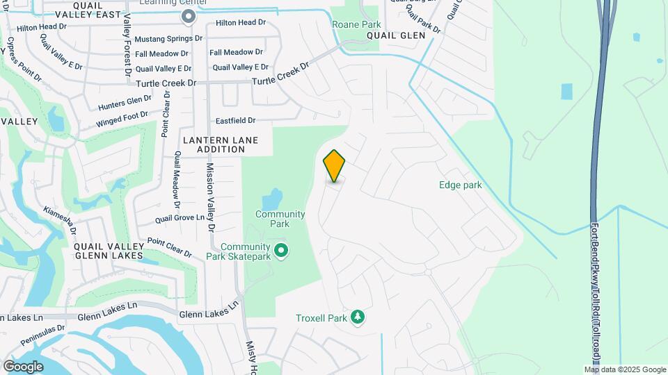 1510 Ashford Bend Ln Map and Location Details
