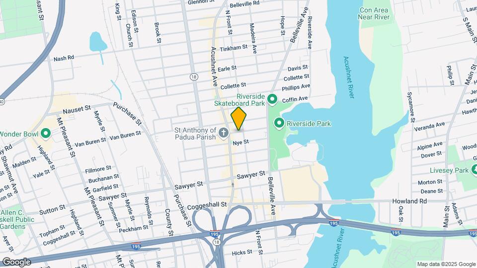 54 Bullard St Mapa y Detalles de la Ubicación