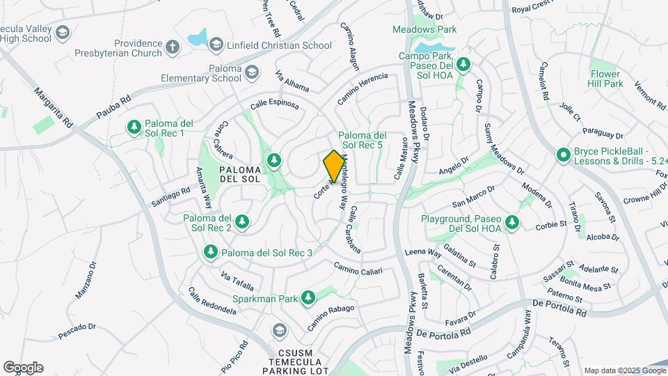 43290 Corte Almeria Map and Location Details