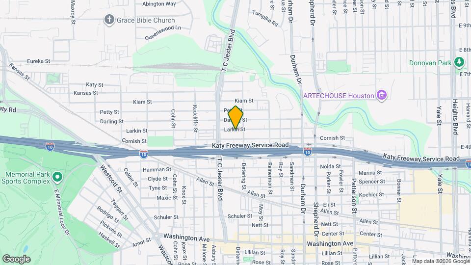 5309 Larkin St Map and Location Details