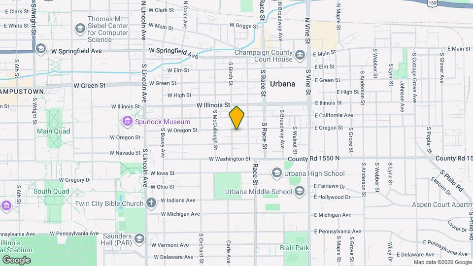 309 W Oregon St, Unit 4 Mapa y Detalles de la Ubicación