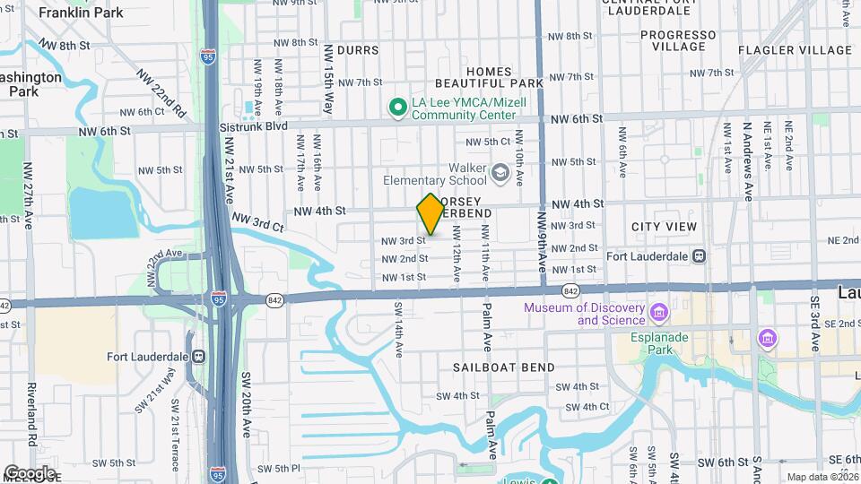 1304 NW 3rd St Map and Location Details