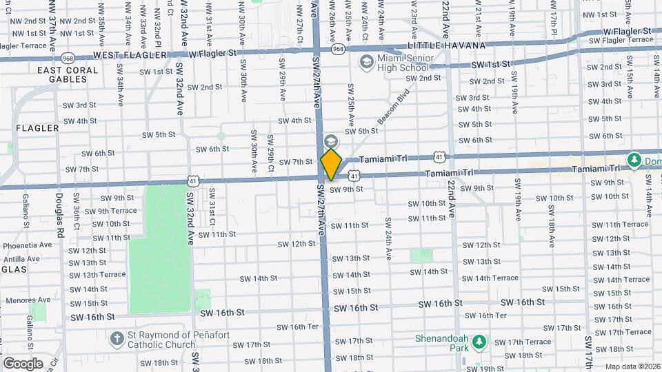 2669 SW 9th St Map and Location Details