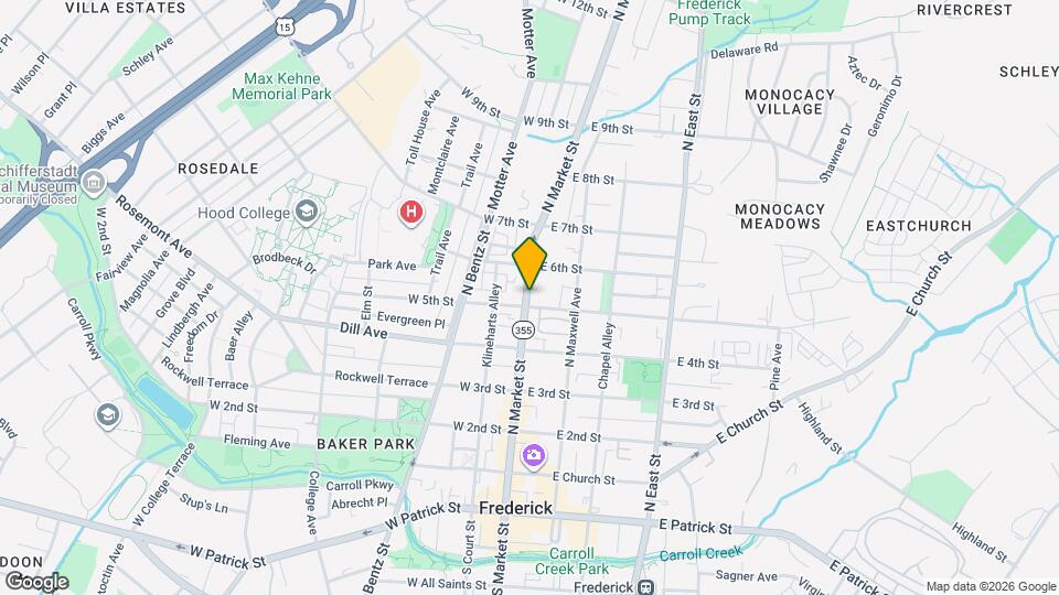 514 N Market St Map and Location Details