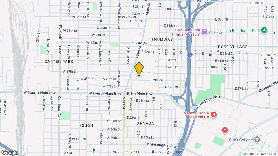 124 E 28th St Map and Location Details