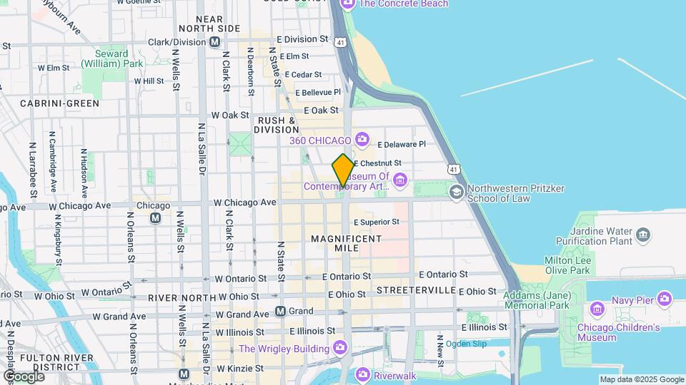 180 E Pearson St, Unit 4901 Map and Location Details