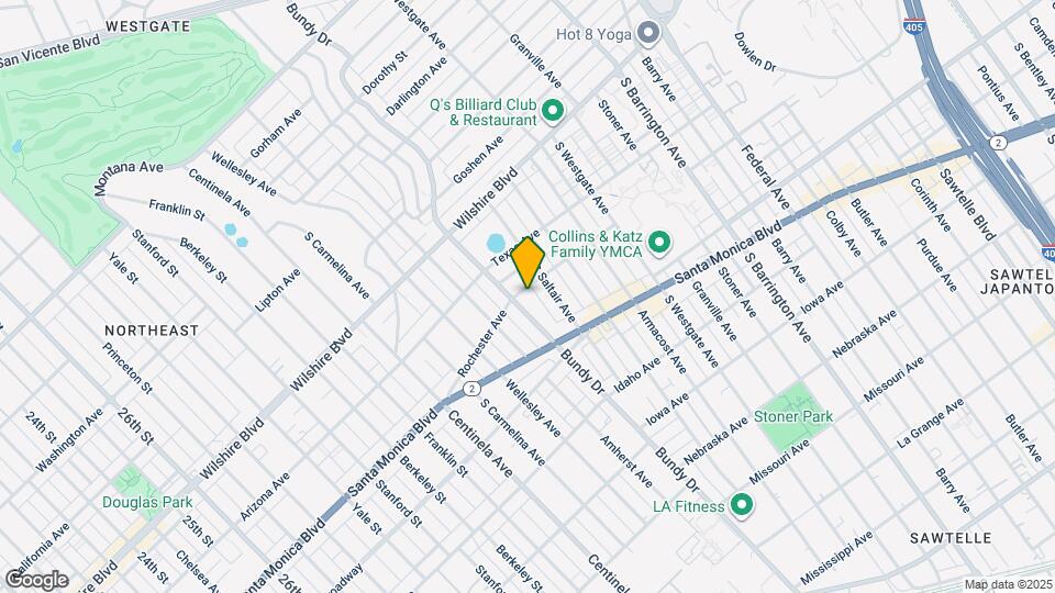 12030 Rochester Ave, Unit 110 Map and Location Details