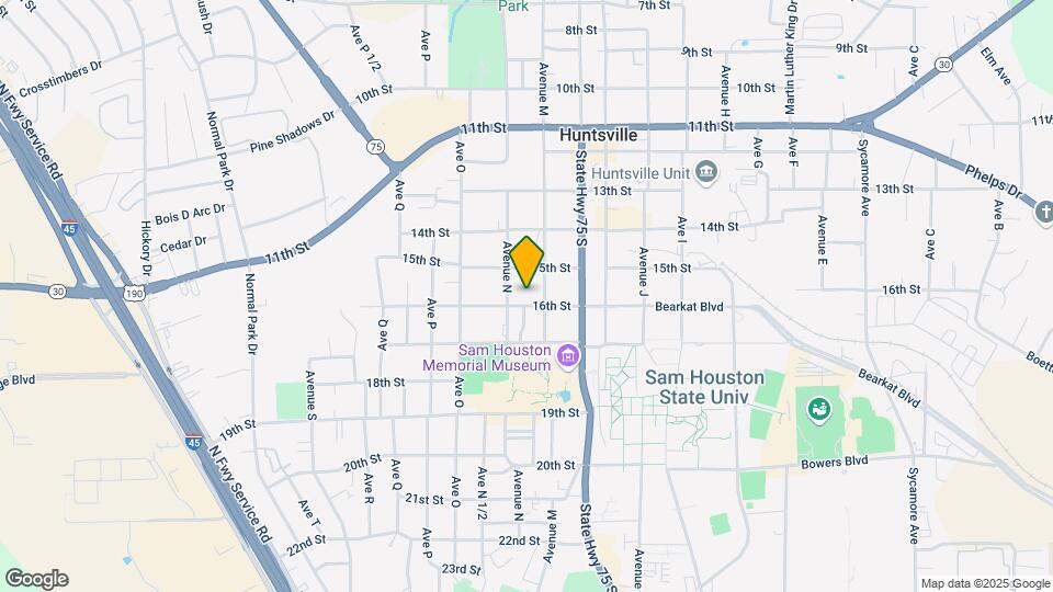 1308 16th St Map and Location Details