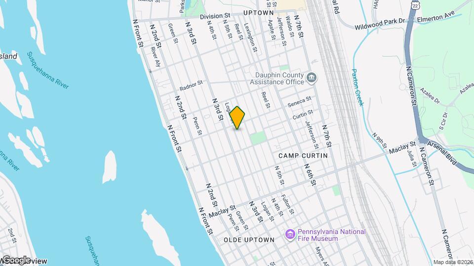 2343 Logan St Map and Location Details