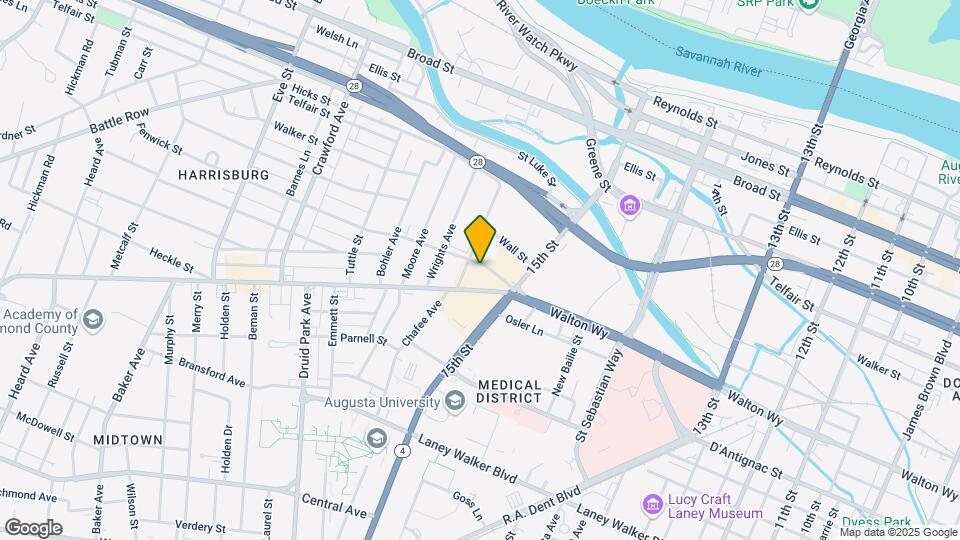 1536 Fenwick St Mapa y Detalles de la Ubicación
