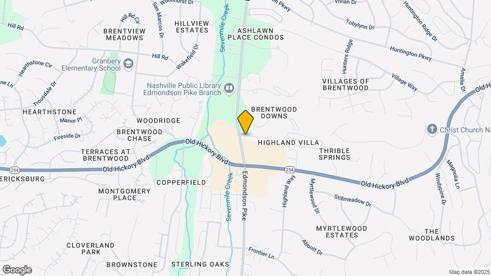 102 Brentwood Square Mapa y Detalles de la Ubicación