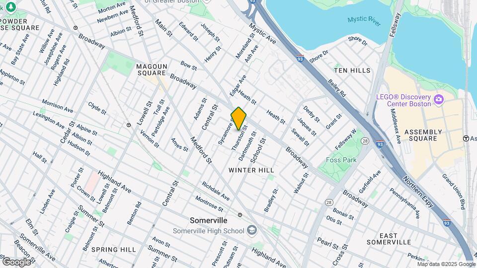92 Thurston St Map and Location Details