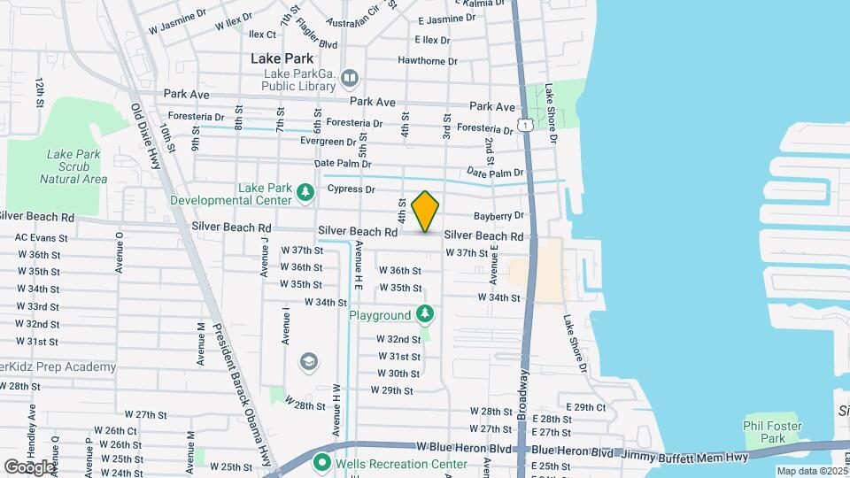 341 Silver Beach Rd Map and Location Details
