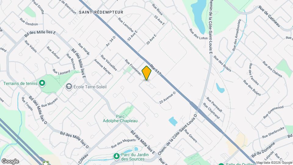 517 Frontenac Rue Map and Location Details