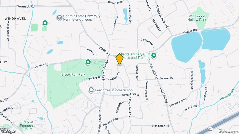 2520 Riverglenn Cir Map and Location Details