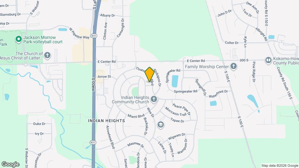 5017 Council Ring Blvd Map and Location Details