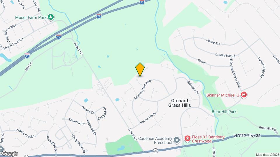 9320 Plumwood Pl Mapa y Detalles de la Ubicación