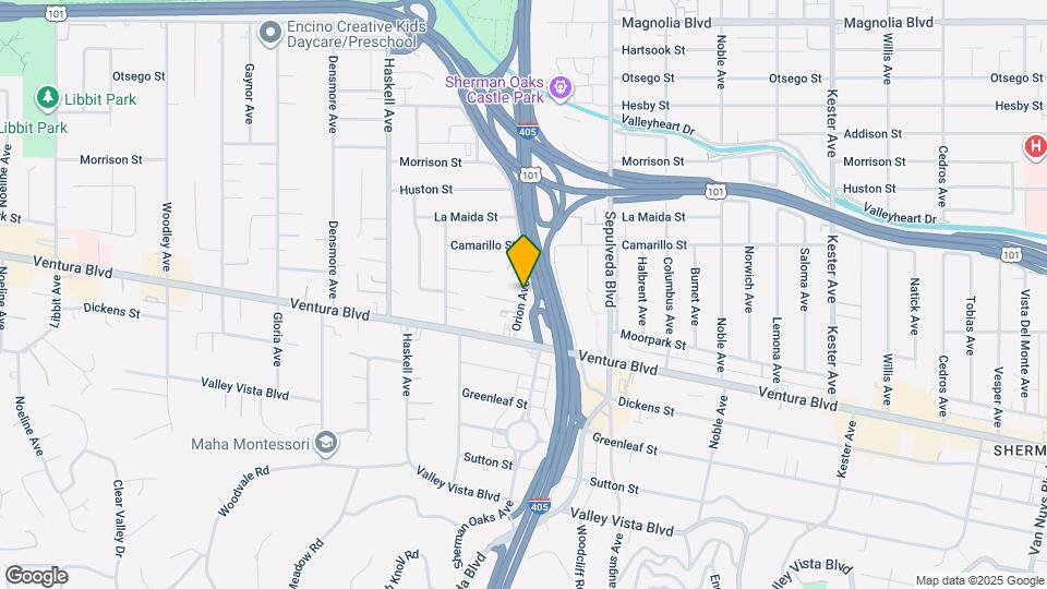 4708 Orion Ave, Unit #1 Map and Location Details
