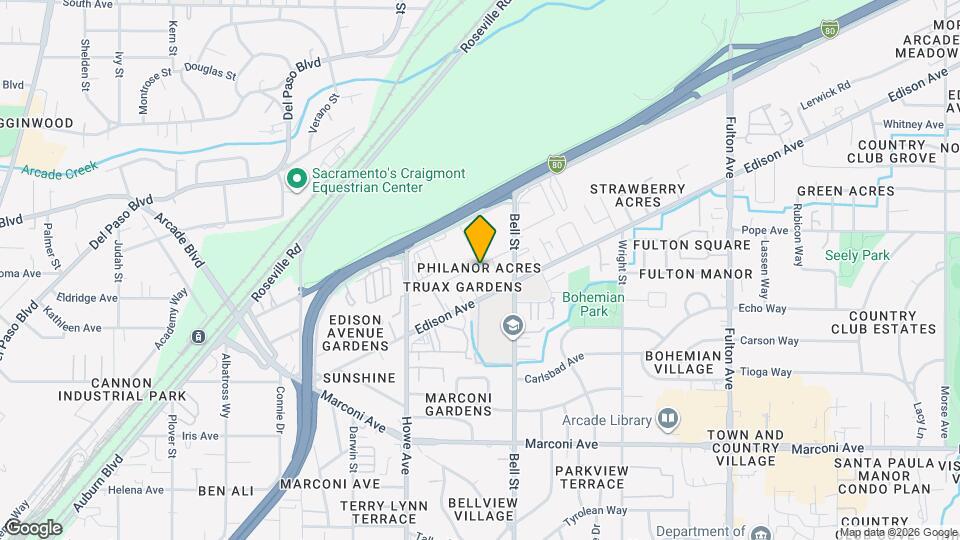 2236 Dunlap Dr Map and Location Details