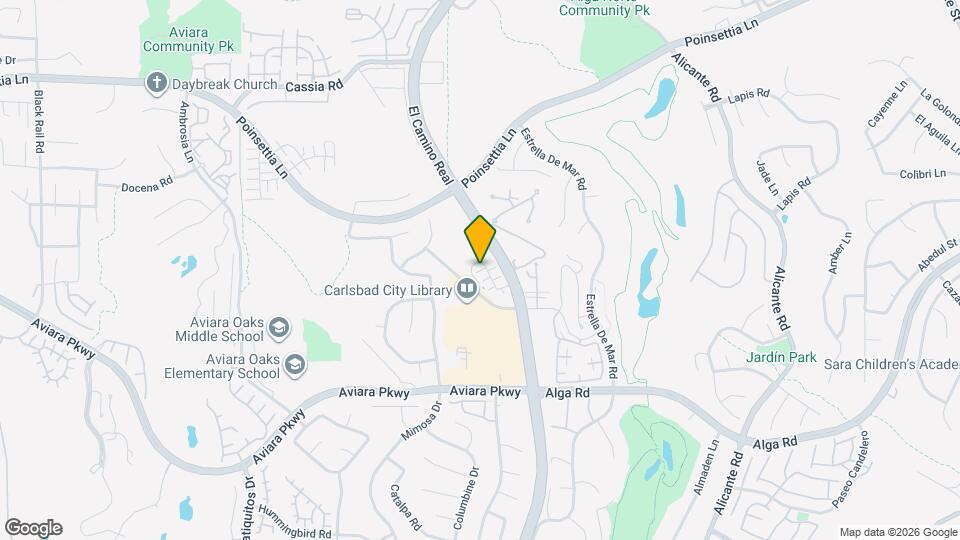 1839 Arroyo Willow Ln Map and Location Details