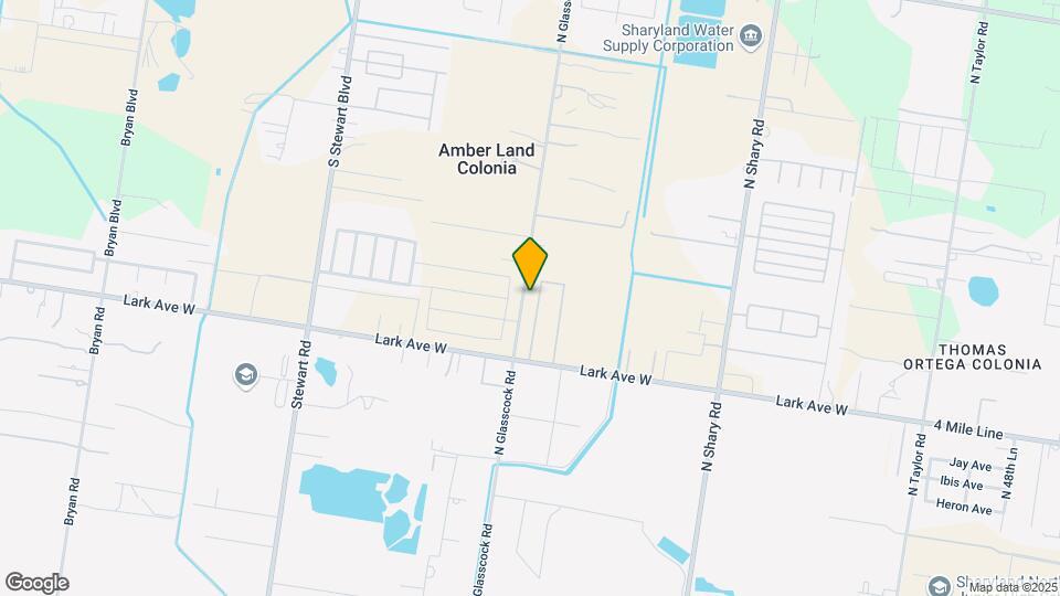 1413 S Xanthia St-Unit -1 Map and Location Details