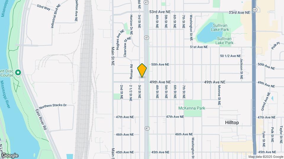 4901 3rd St NE Map and Location Details