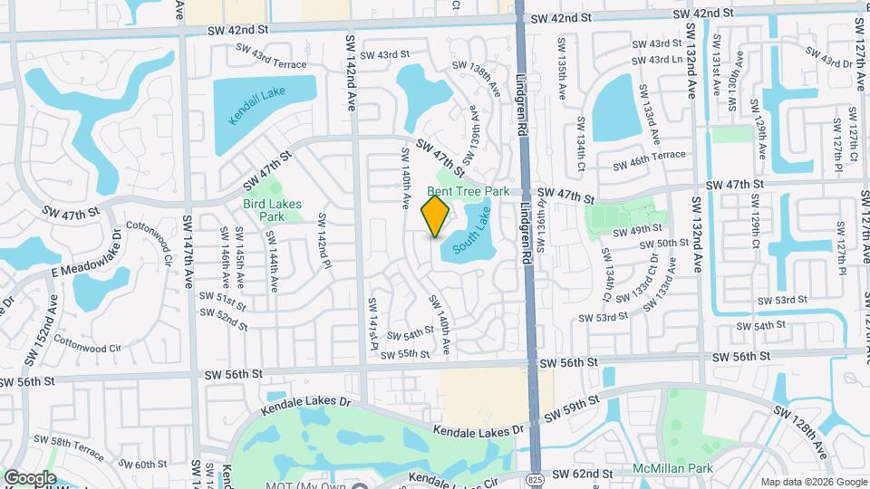 5023 SW 139th Ct Map and Location Details