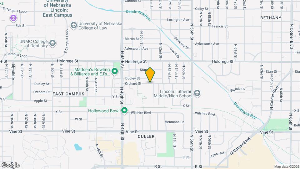 5075 Orchard St Map and Location Details